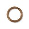 JewelrySupply Jump Ring - Open 8mm Antique Copper Plated (50-Pcs)